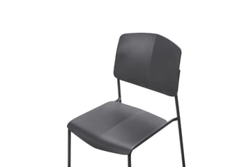 Sett med 4 spisestoler Astoria - Svart - Møbler - Stoler - Spisestuestoler & kjøkkenstoler