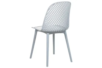 Sett med 4 spisestoler Emory - Blå - Møbler - Stoler - Spisestuestoler & kjøkkenstoler