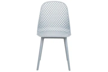 Sett med 4 spisestoler Emory - Blå - Møbler - Stoler - Spisestuestoler & kjøkkenstoler