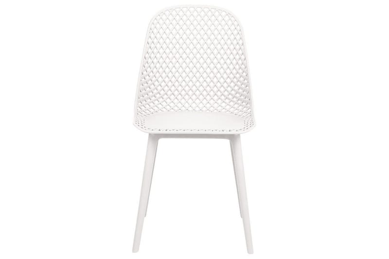 Sett med 4 spisestoler Emory - Hvit - Møbler - Stoler - Spisestuestoler & kjøkkenstoler