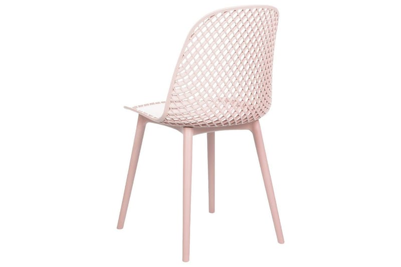 Sett med 4 spisestoler Emory - Rosa - Møbler - Stoler - Spisestuestoler & kjøkkenstoler