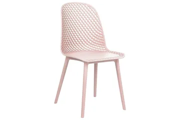 Sett med 4 spisestoler Emory - Rosa - Møbler - Stoler - Spisestuestoler & kjøkkenstoler