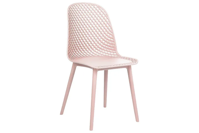 Sett med 4 spisestoler Emory - Rosa - Møbler - Stoler - Spisestuestoler & kjøkkenstoler