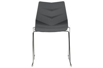 Sett med 4 spisestoler Hartley - Mørk grå, sølv - Møbler - Stoler - Spisestuestoler & kjøkkenstoler