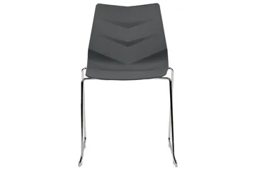 Sett med 4 spisestoler Hartley - Mørk grå, sølv - Møbler - Stoler - Spisestuestoler & kjøkkenstoler