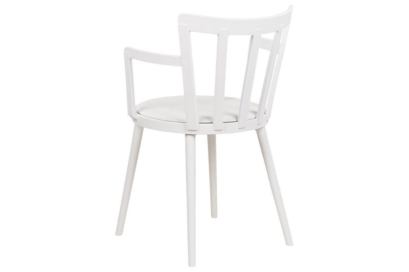 Sett med 4 spisestoler Morill - Hvit - Møbler - Stoler - Spisestuestoler & kjøkkenstoler