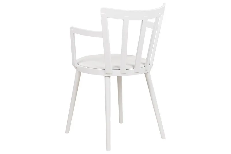 Sett med 4 spisestoler Morill - Hvit - Møbler - Stoler - Spisestuestoler & kjøkkenstoler