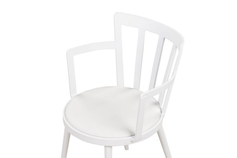 Sett med 4 spisestoler Morill - Hvit - Møbler - Stoler - Spisestuestoler & kjøkkenstoler