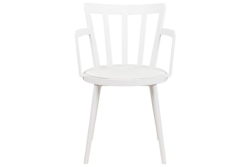 Sett med 4 spisestoler Morill - Hvit - Møbler - Stoler - Spisestuestoler & kjøkkenstoler