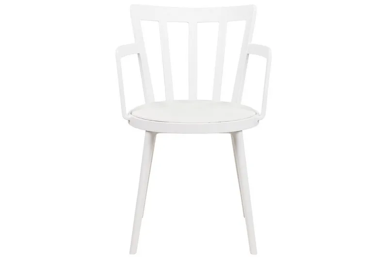 Sett med 4 spisestoler Morill - Hvit - Møbler - Stoler - Spisestuestoler & kjøkkenstoler