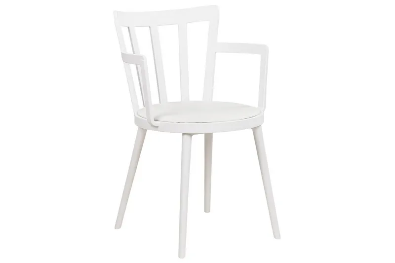 Sett med 4 spisestoler Morill - Hvit - Møbler - Stoler - Spisestuestoler & kjøkkenstoler