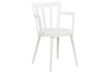 Sett med 4 spisestoler Morill - Hvit - Møbler - Stoler - Spisestuestoler & kjøkkenstoler