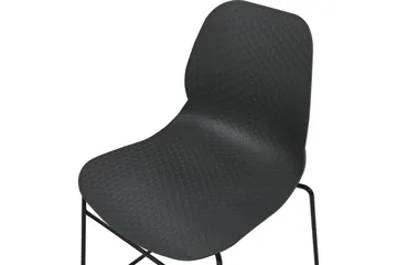 Sett med 4 spisestoler Panora - Grå - Møbler - Stoler - Spisestuestoler & kjøkkenstoler