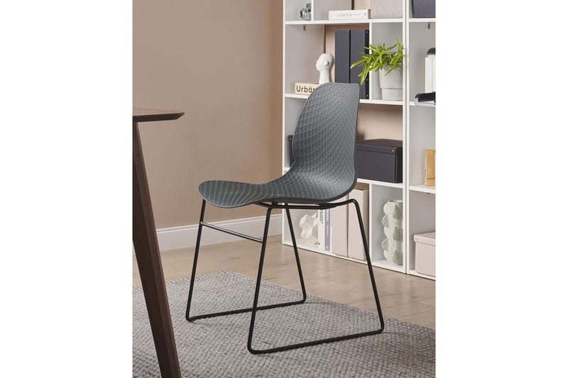 Sett med 4 spisestoler Panora - Grå - Møbler - Stoler - Spisestuestoler & kjøkkenstoler