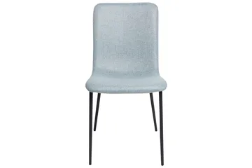 Sett med 4 spisestuestoler Glendive - Blå, Svart - Møbler - Stoler - Spisestuestoler & kjøkkenstoler