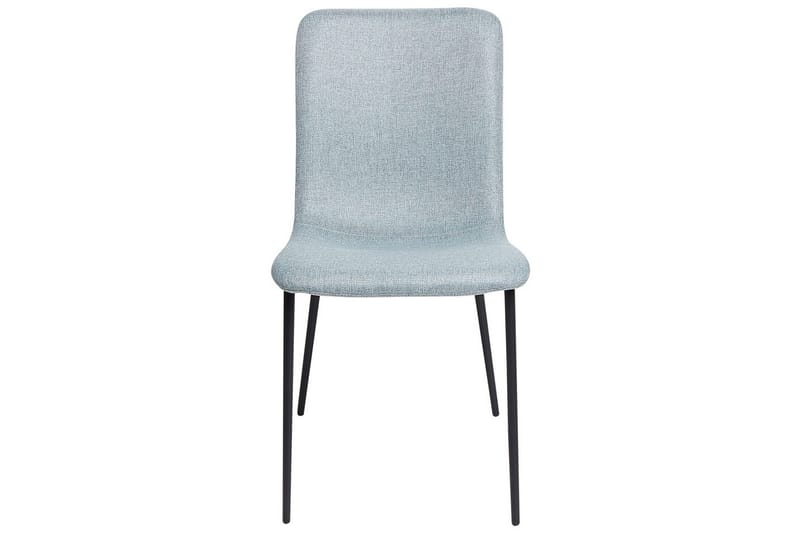 Sett med 4 spisestuestoler Glendive - Blå, Svart - Møbler - Stoler - Spisestuestoler & kjøkkenstoler