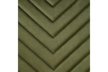 Sett med 4 spisestuestoler Havre - Grønn, Svart, Grønn, svart - Møbler - Stoler - Spisestuestoler & kjøkkenstoler