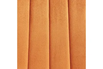 Sett med 4 spisestuestoler Kalispell - Oransje, svart - Møbler - Stoler - Spisestuestoler & kjøkkenstoler