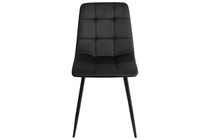 Sett med 4 spisestuestoler Powell - Svart - Møbler - Stoler - Spisestuestoler & kjøkkenstoler