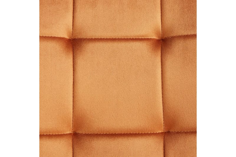 Sett med 4 spisestuestoler Powell - Oransje, svart - Møbler - Stoler - Spisestuestoler & kjøkkenstoler