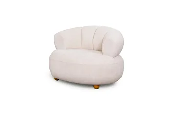 Seylor Lenestol - Hvit - Møbler - Stoler - Lenestoler