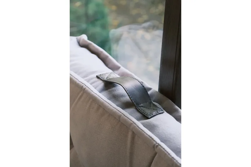 Rambarose Sittepuff 60 cm - Grå - Møbler - Stoler - Sittesekk & sakkosekk