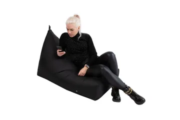 Sittesekk Mr. Big 130x80x20/70 cm Svart - Møbler - Stoler - Sittesekk & sakkosekk
