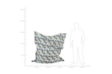 Sittsäck Beliani Fuzzy Beige, brun, 140x180x20 cm Multicolored||White||blue||Green||Grey - Møbler - Stoler - Sittesekk & sakkosekk