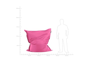 Sittsäck Beliani Fuzzy Beige, brun, 140x180x20 cm Pink - Møbler - Stoler - Sittesekk & sakkosekk