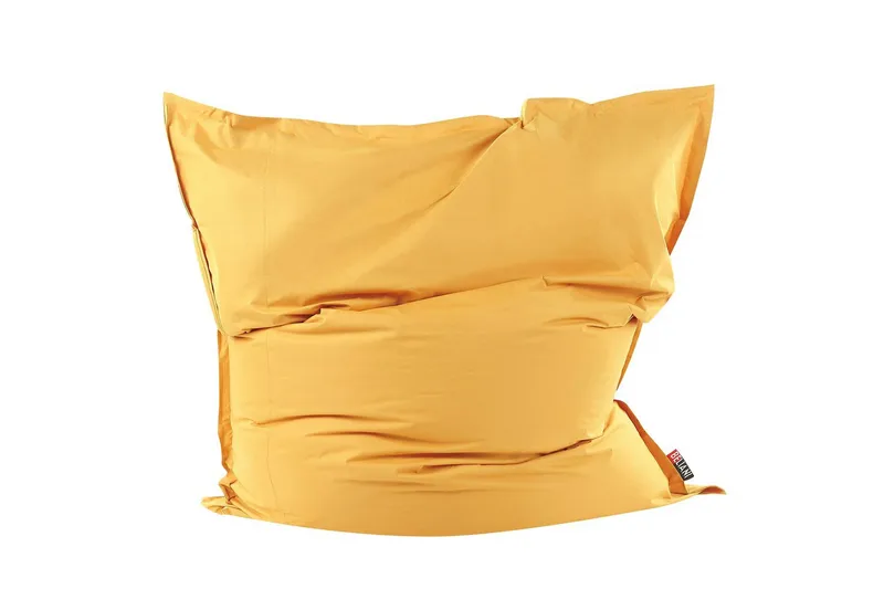 Sittsäck Beliani Fuzzy Blå, 180x230x20 cm Yellow