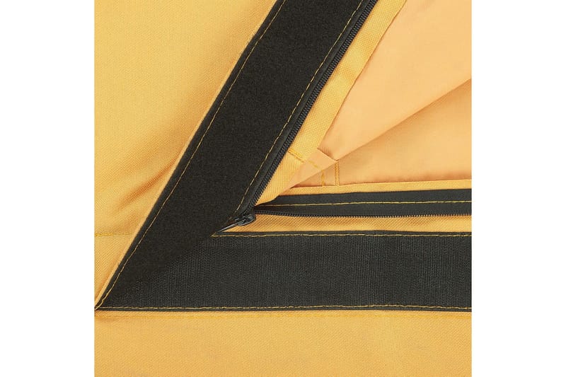 Sittsäck Beliani Fuzzy Blå, 180x230x20 cm Yellow - Møbler - Stoler - Sittesekk & sakkosekk