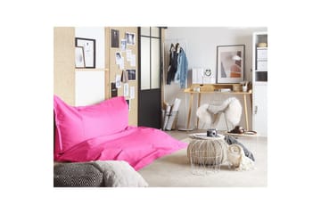 Sittsäck Beliani Fuzzy Bl å, 180x230x20 cm Pink - Møbler - Stoler - Sittesekk & sakkosekk