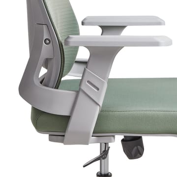 Skrivebordsstol Bard - Grønn, grå - Møbler - Stoler - Kontorstol & skrivebordsstol