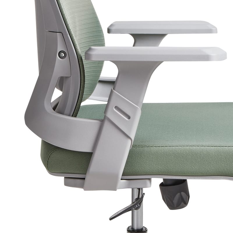 Skrivebordsstol Bard - Grønn, grå - Møbler - Stoler - Kontorstol & skrivebordsstol
