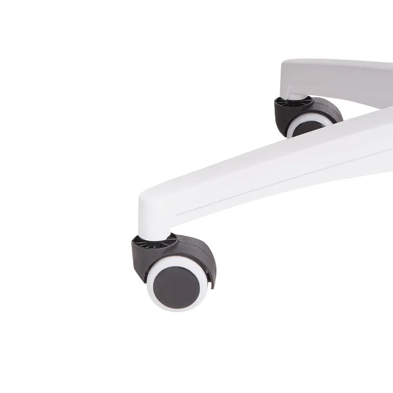 Skrivebordsstol Monarch - Grå, Hvit - Møbler - Stoler - Kontorstol & skrivebordsstol