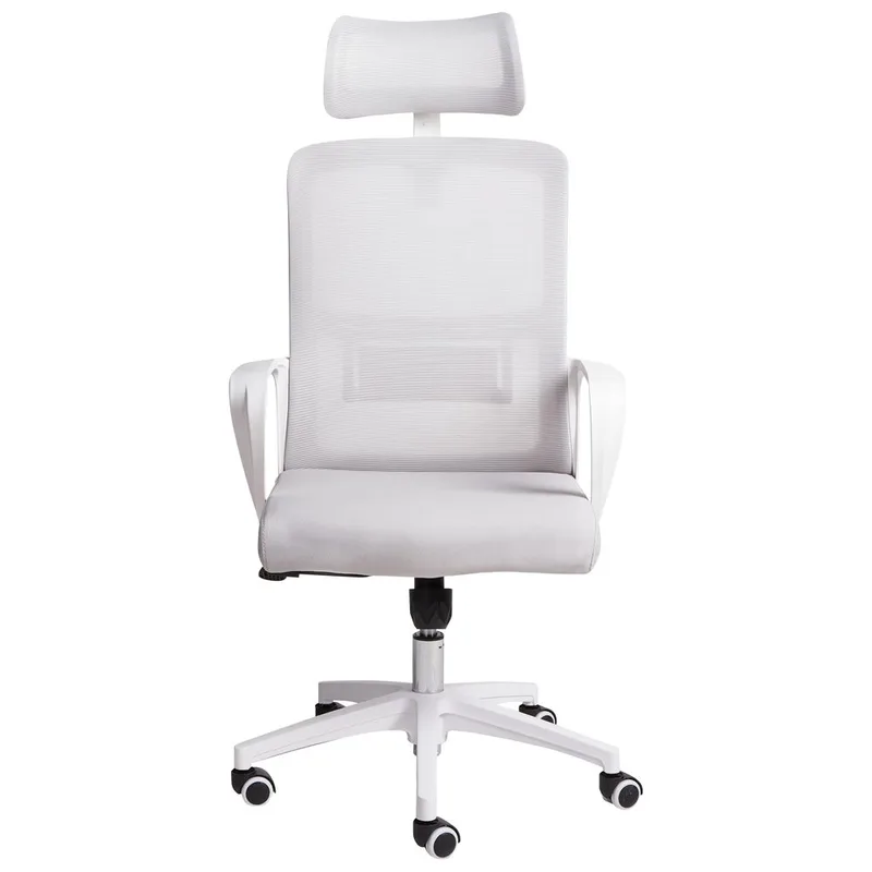 Skrivebordsstol Monarch - Grå, Hvit - Møbler - Stoler - Kontorstol & skrivebordsstol