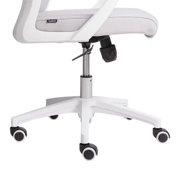 Skrivebordsstol Monarch - Grå, Hvit - Møbler - Stoler - Kontorstol & skrivebordsstol