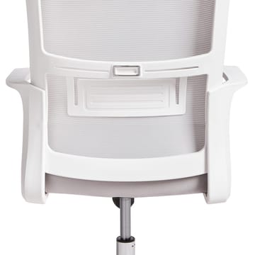 Skrivebordsstol Monarch - Grå, Hvit - Møbler - Stoler - Kontorstol & skrivebordsstol