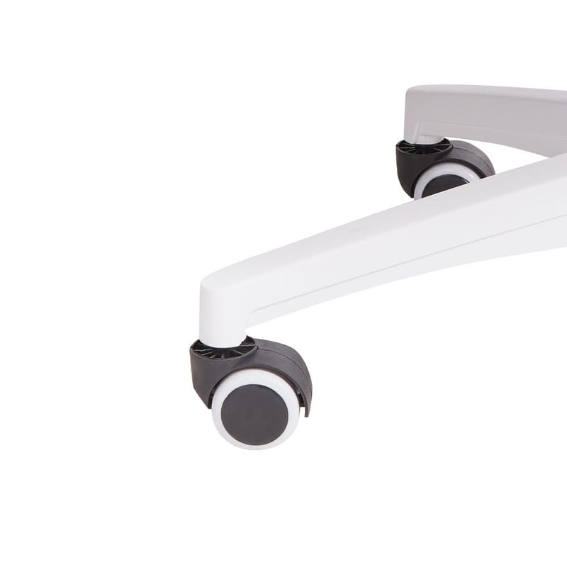 Skrivebordsstol Monarch - Grå, Hvit - Møbler - Stoler - Kontorstol & skrivebordsstol