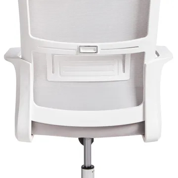 Skrivebordsstol Monarch - Grå, Hvit - Møbler - Stoler - Kontorstol & skrivebordsstol