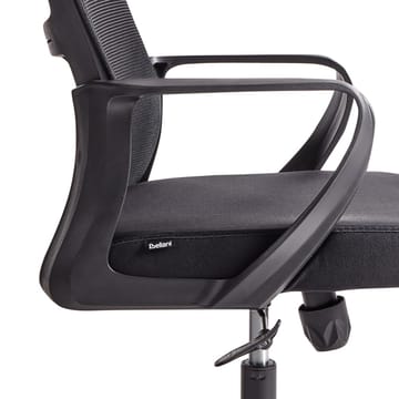 Skrivebordsstol Monarch - Svart, Hvit - Møbler - Stoler - Kontorstol & skrivebordsstol