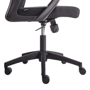 Skrivebordsstol Monarch - Svart, Hvit - Møbler - Stoler - Kontorstol & skrivebordsstol