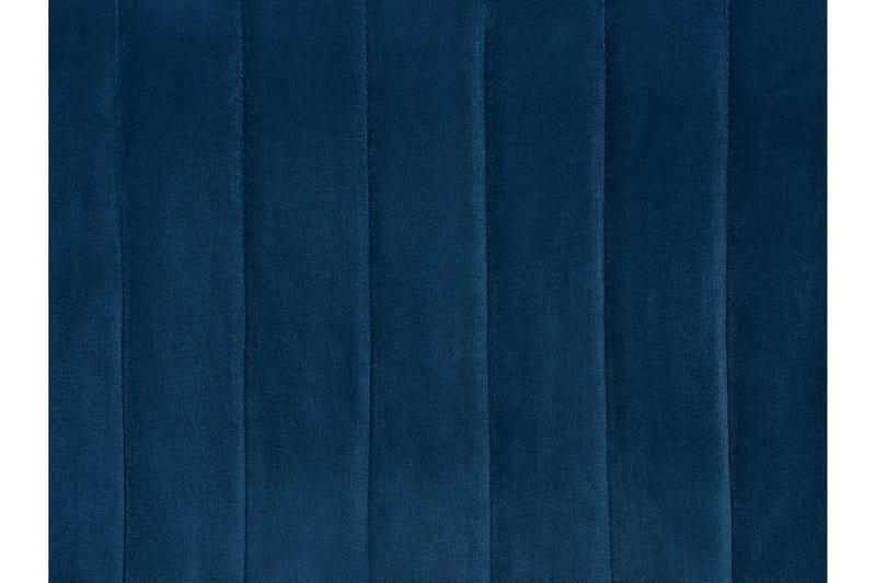 Anrew Gyngestol Fløyel - Blå - Møbler - Stoler - Snurrestoler & Gyngestoler