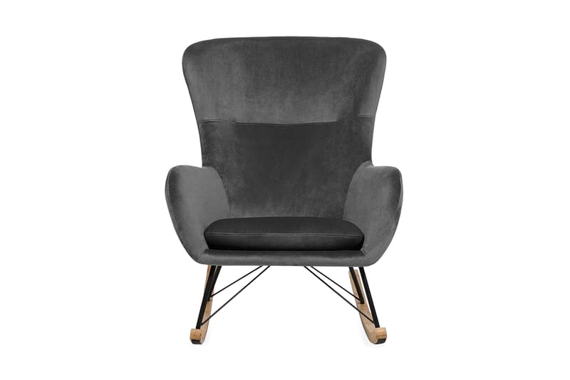 Freeburger Gyngestol Fløyel, Grå