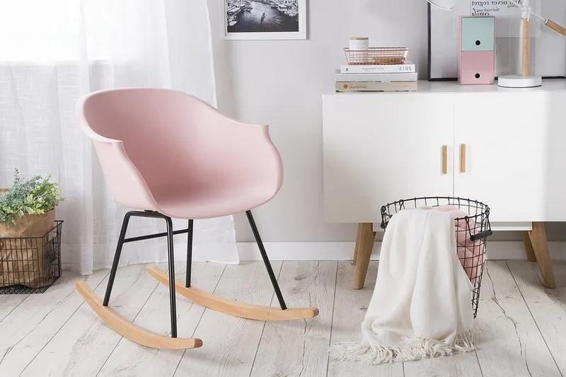 Harmony Gyngestol - Rosa - Møbler - Stoler - Snurrestoler & Gyngestoler