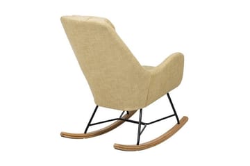 Harnos Gyngestol - Gul - Møbler - Stoler - Snurrestoler & Gyngestoler