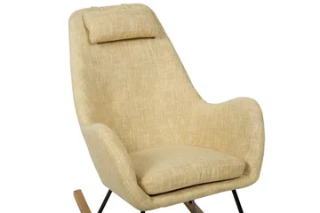 Harnos Gyngestol - Gul - Møbler - Stoler - Snurrestoler & Gyngestoler