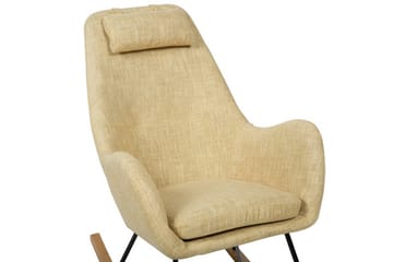 Harnos Gyngestol - Gul - Møbler - Stoler - Snurrestoler & Gyngestoler