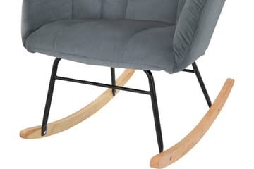 Michikku Gyngestol - Grå - Møbler - Stoler - Snurrestoler & Gyngestoler