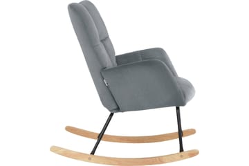 Michikku Gyngestol - Grå - Møbler - Stoler - Snurrestoler & Gyngestoler